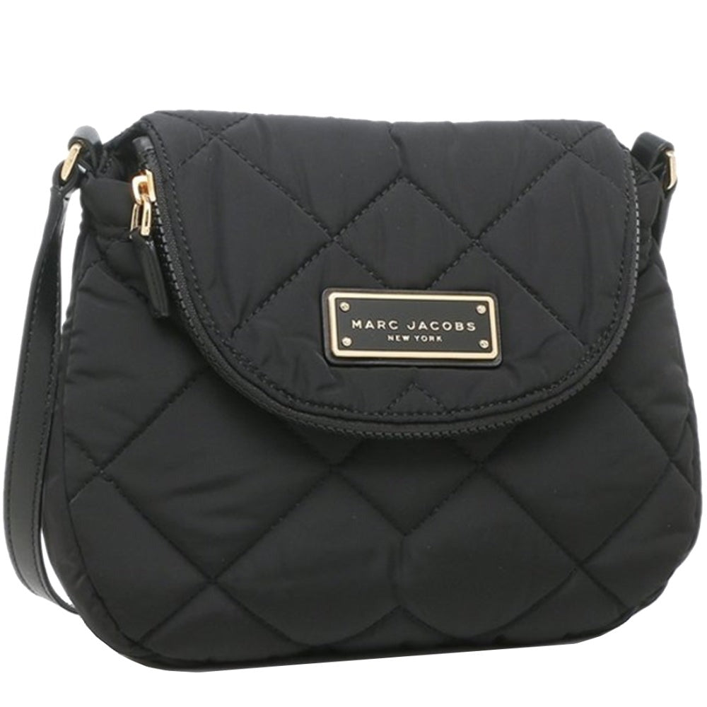 Marc Jacobs Quilted Nylon Natasha Mini Crossbody Bag in Black M0011379