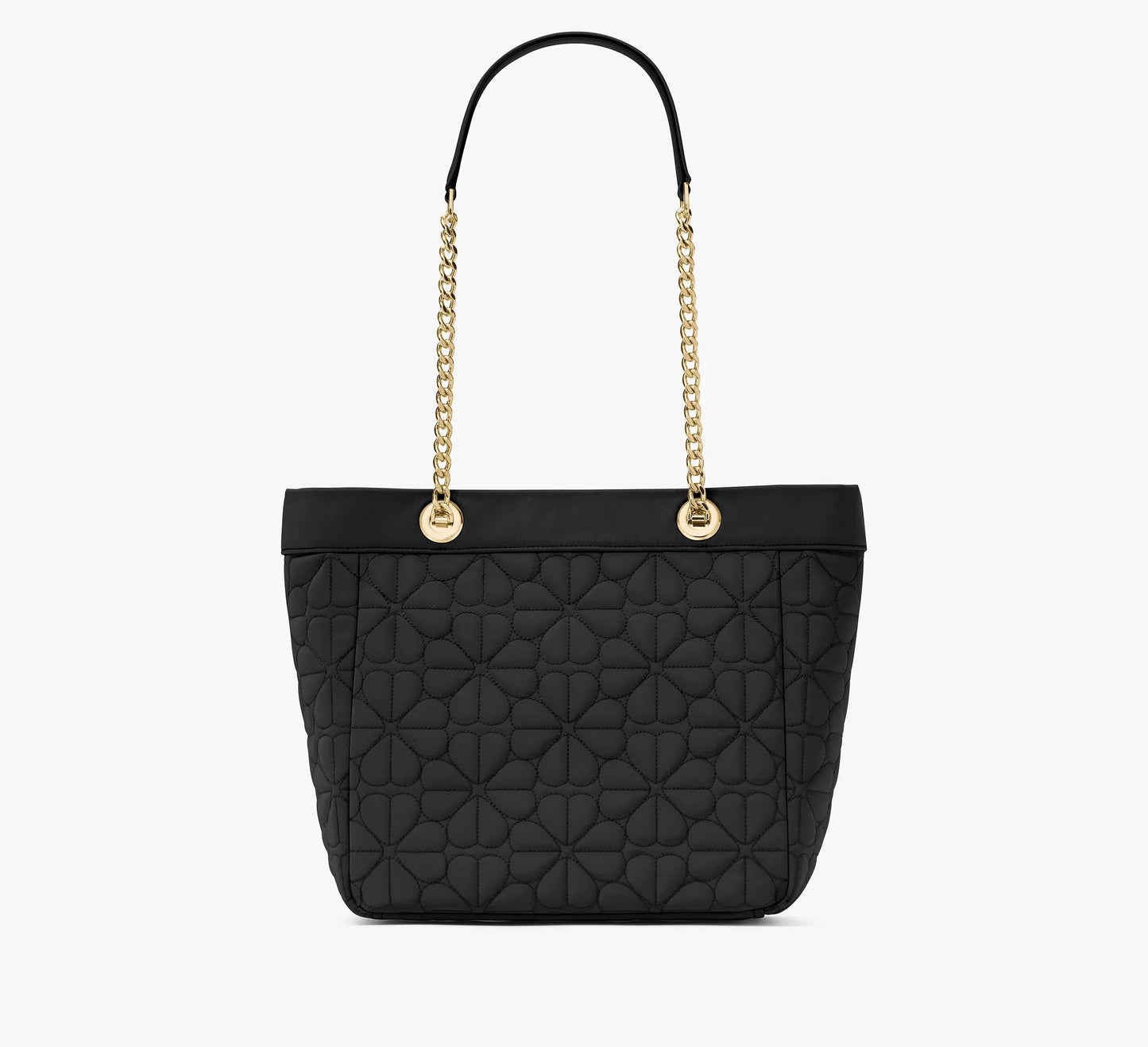 Kate Spade Flower Quilted Fabric Medium Tote