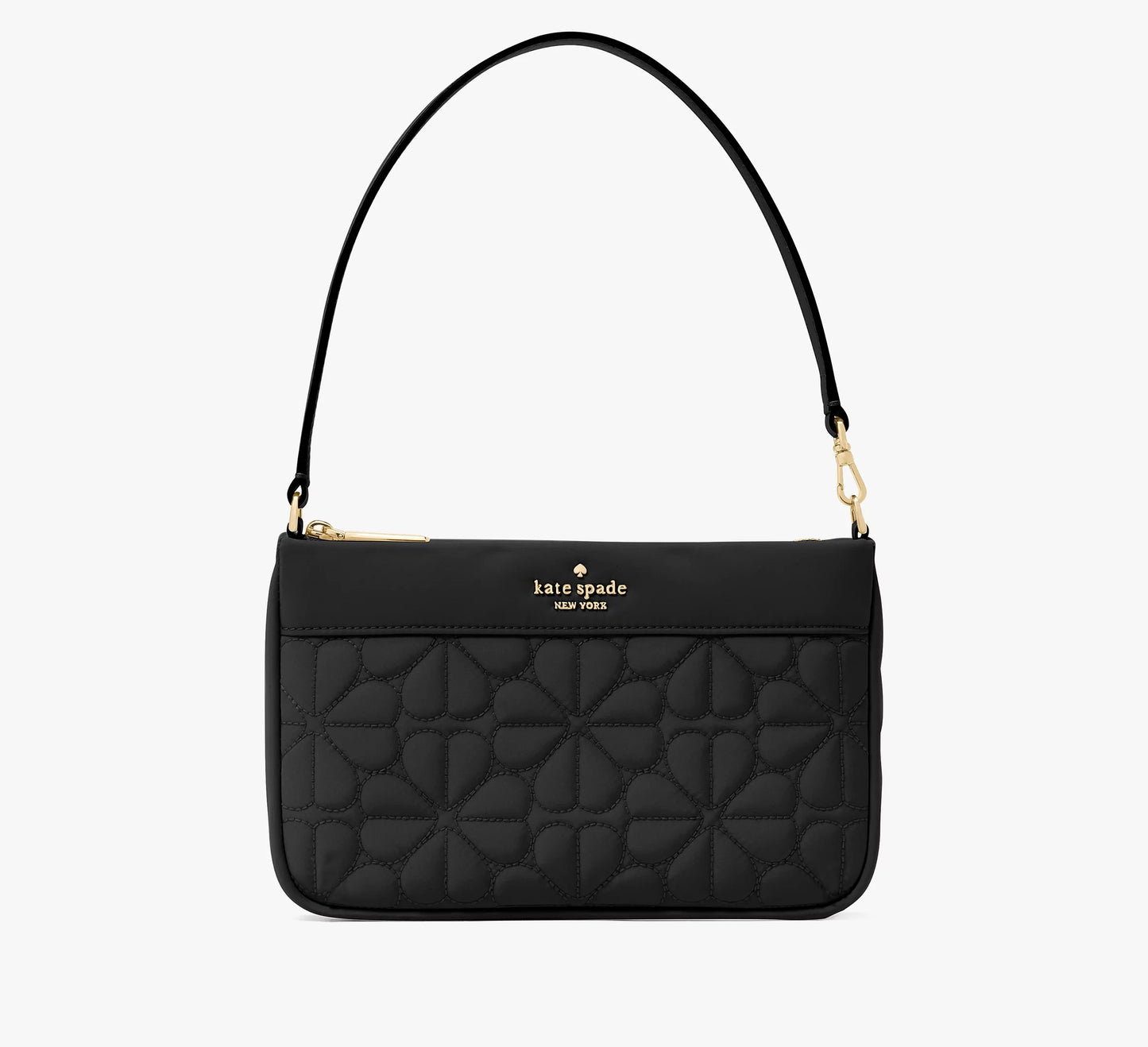Kate Spade Flower Quilted Fabric Convertible Wristlet