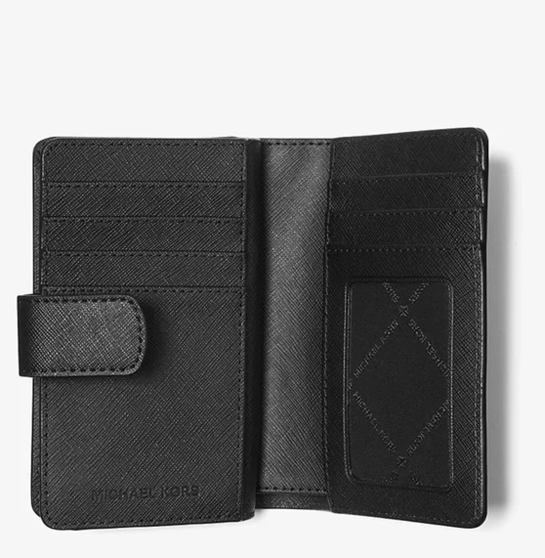 Michael Kors Medium Crossgrain Leather Wallet