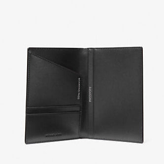 Michael Kors Saffiano Leather Passport Case and Luggage Tag Gift Set