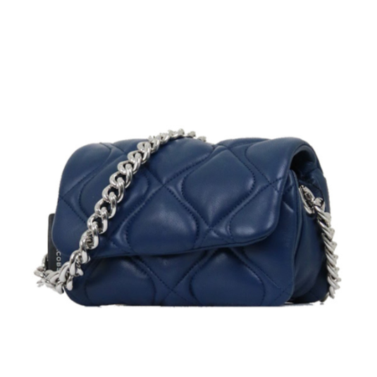 Marc Jacobs Small Quilted Pillow Bag Azure Blue H949L01RE22