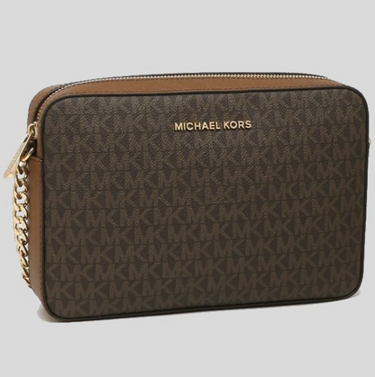 Michael Jet Set Large Logo Crossbody Bag 35F8GTTC3B