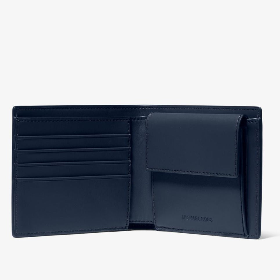 Michael kors mens wallet with coin pocket best sale