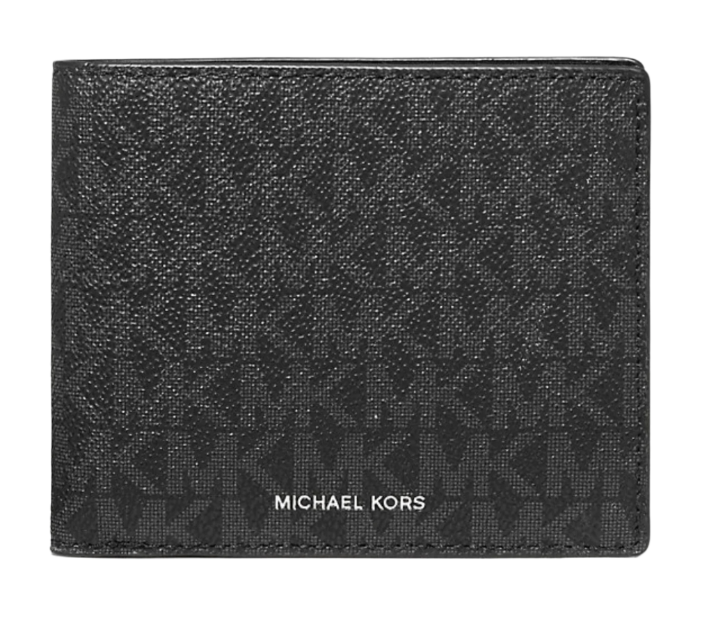 Michael Kors Cooper Logo Billfold Wallet With Coin Pouch Black 36U9LCRF3B