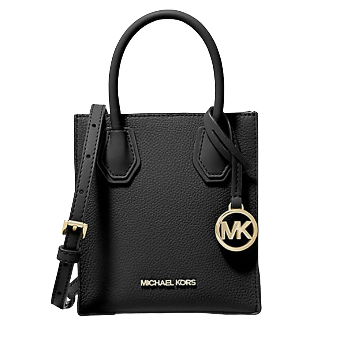 Michael Kors Mercer Extra-Small Pebbled Leather Crossbody Bag