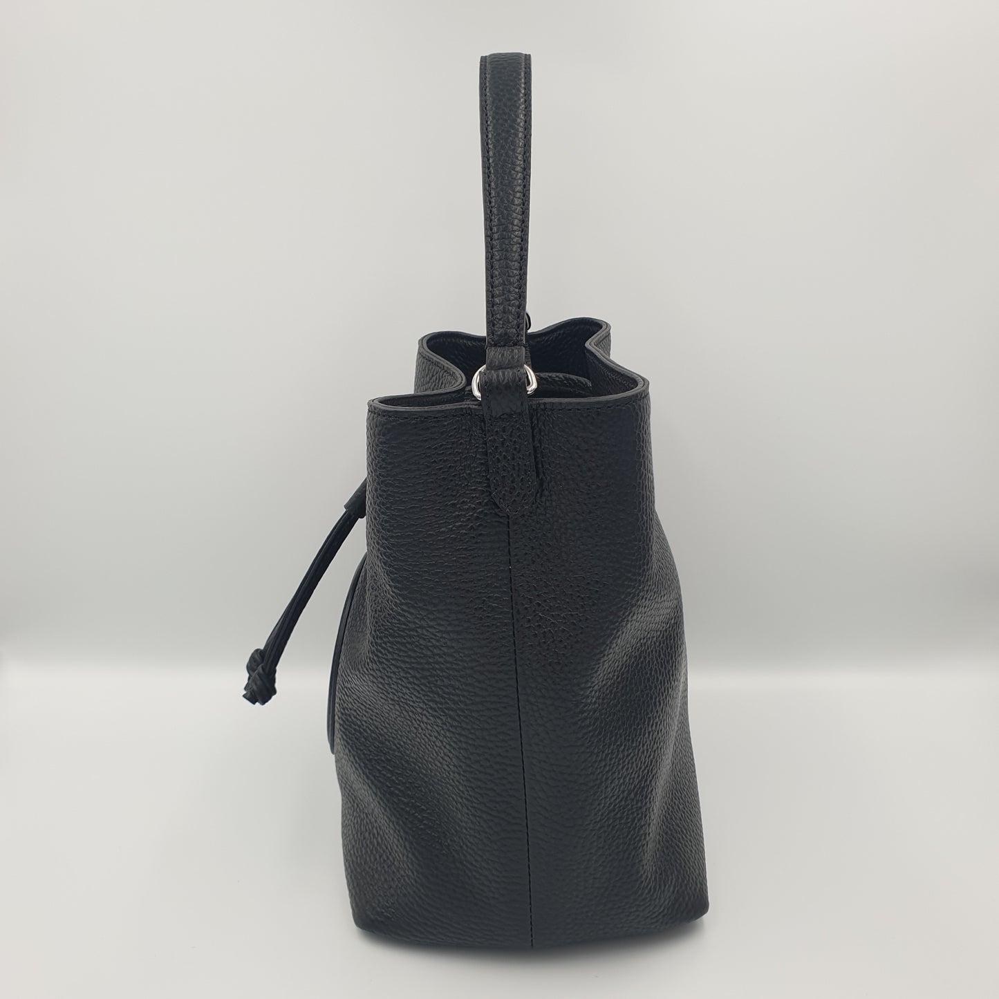 Coccinelle Grain Leather Bucket Bag E1 9EF 23 01