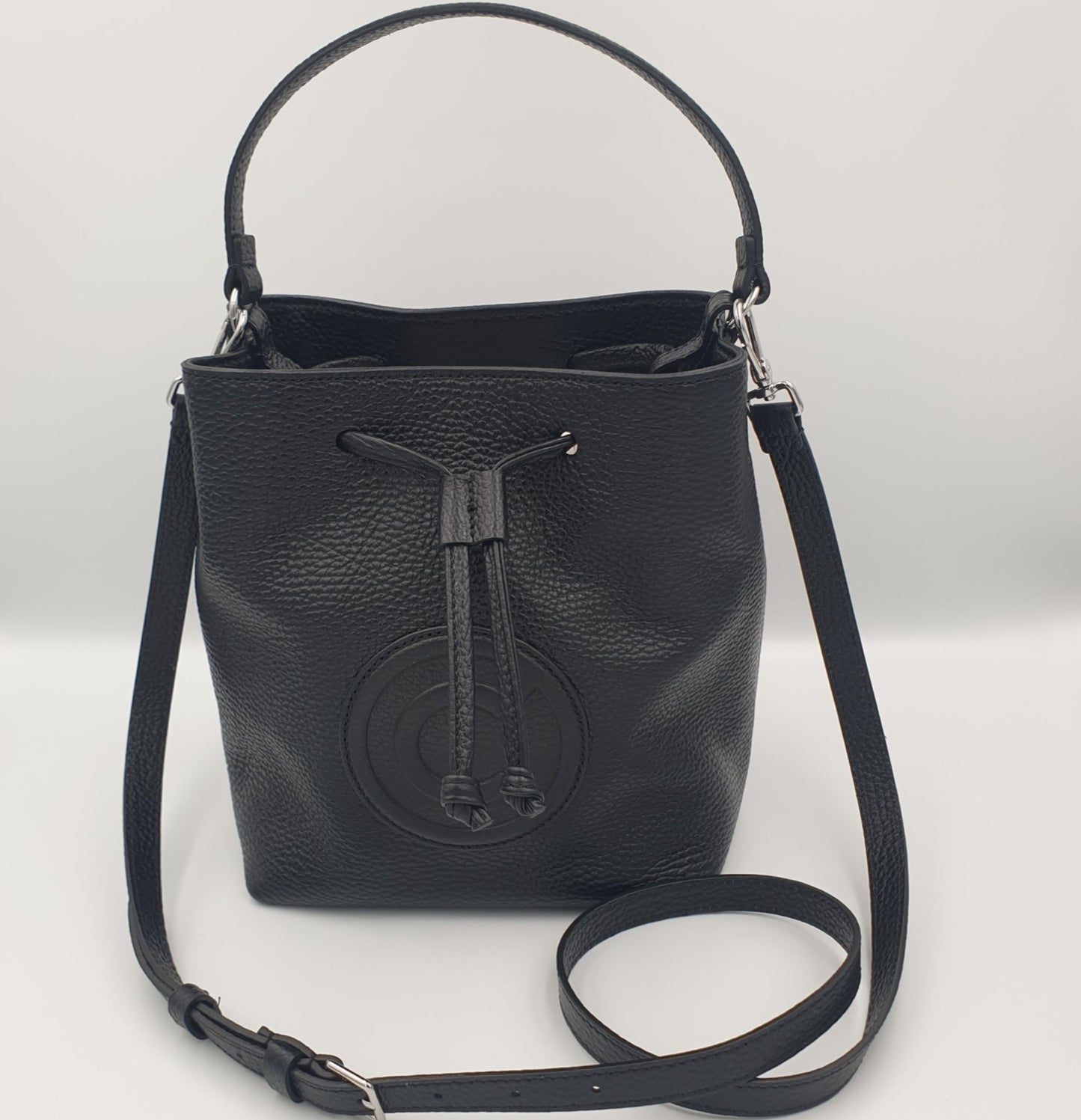 Coccinelle Grain Leather Bucket Bag E1 9EF 23 01