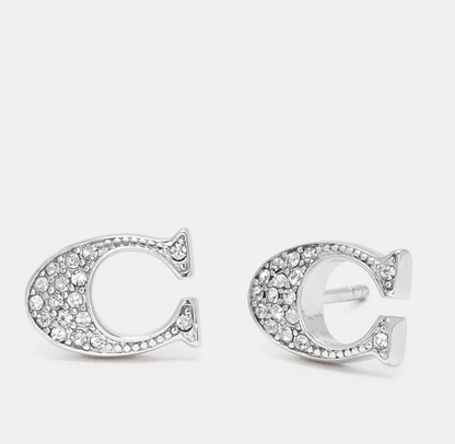 Coach Signature Stud Earrings