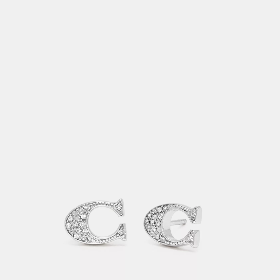 Coach Signature Stud Earrings