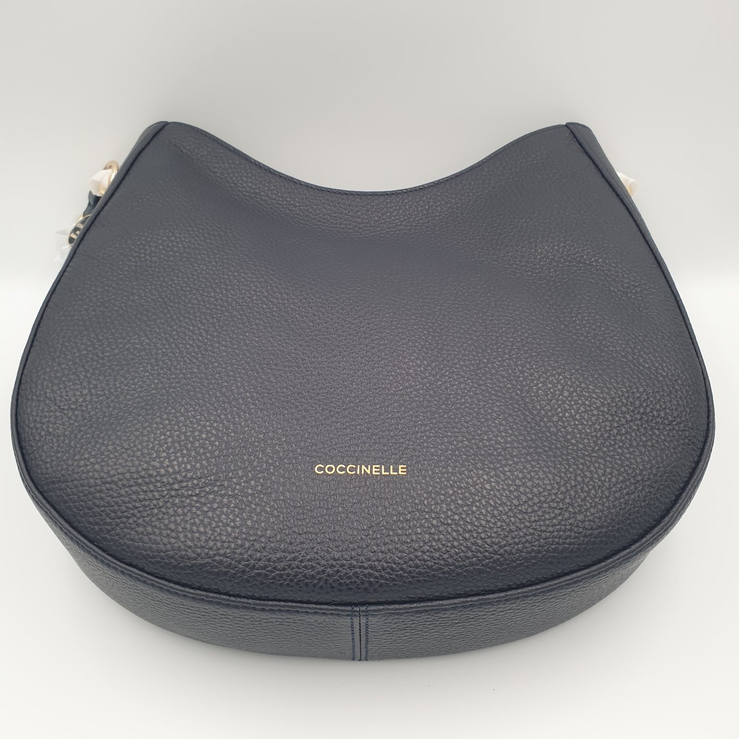 Coccinelle Alpha Grain Leather Hobo bag Navy Blue E1 HS5 13 02