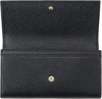 Gucci GG Calf Leather SOHO Continental Wallet 598206