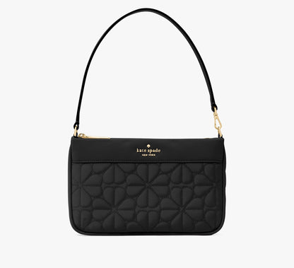 Kate Spade Flower Quilted Fabric Convertible Wristlet
