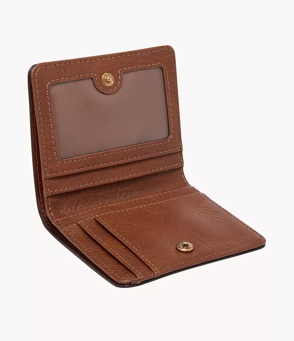 Fossil Logan Leather Small RFID Bifold Wallet