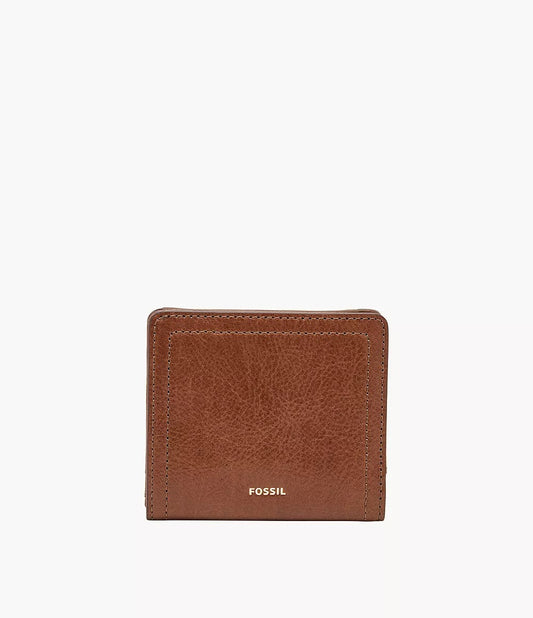 Fossil Logan Leather Small RFID Bifold Wallet