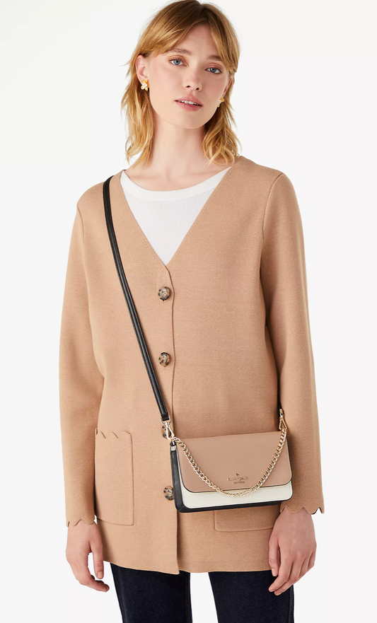 KC623 Kate good Spade★Madison Flap Crossbody