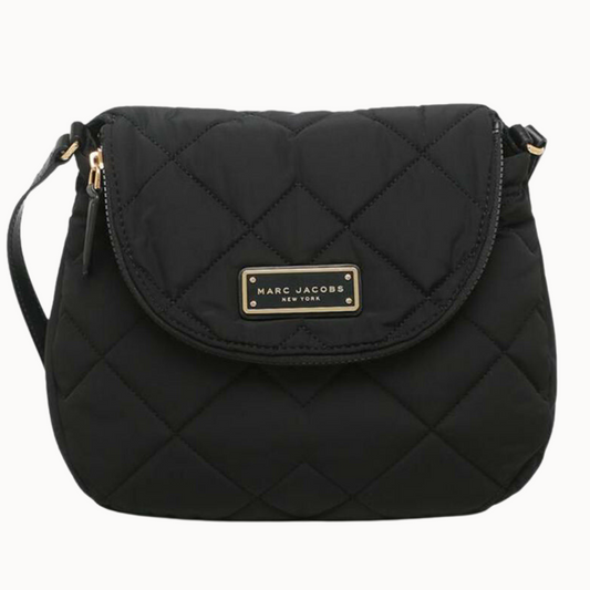 Marc Jacobs Quilted Nylon Crossbody Black M0011324