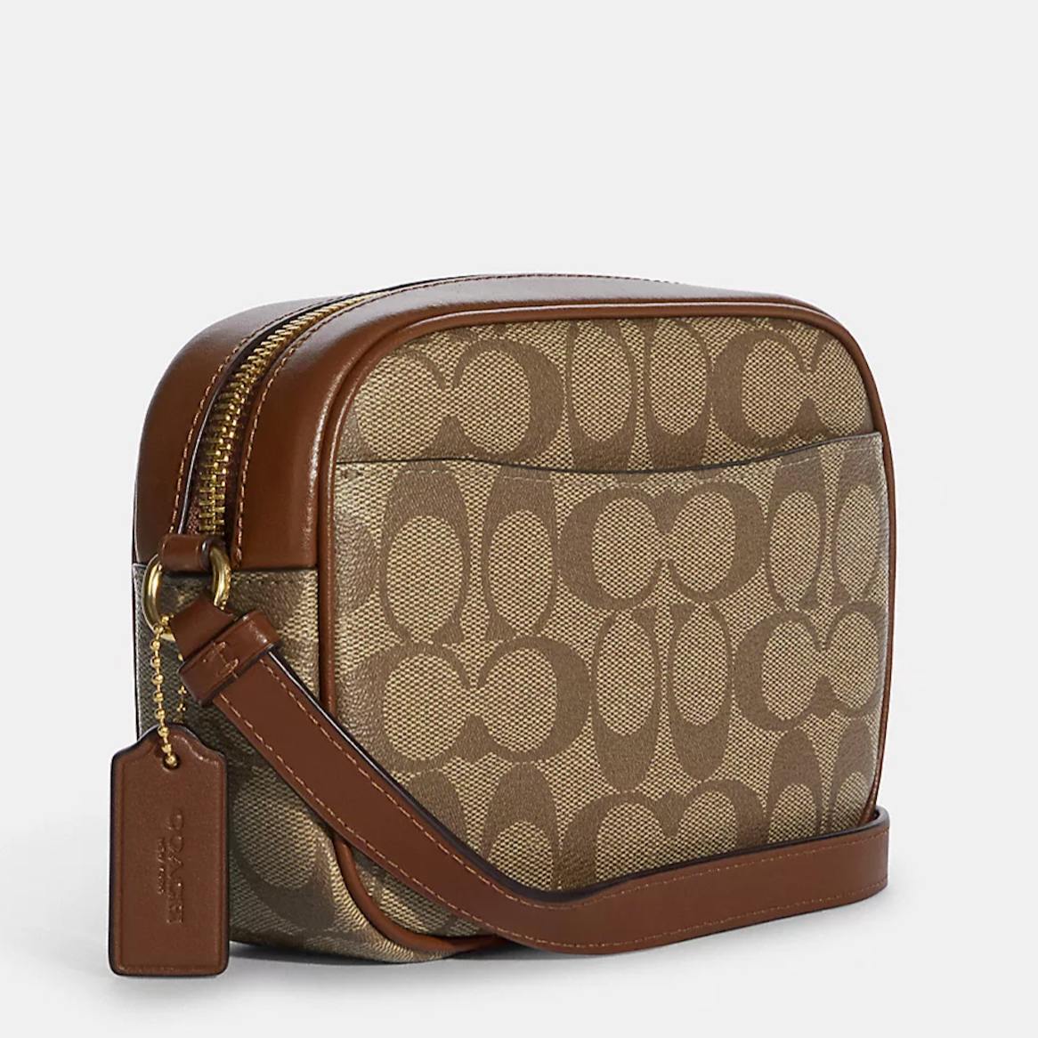 Coach Mini Jamie Camera Bag In Signature Canvas C9926