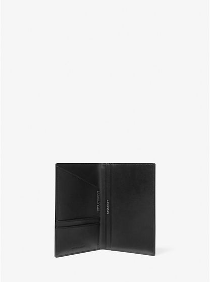 Michael Kors Pebbled Leather Passport Case and Luggage Tag Gift Set