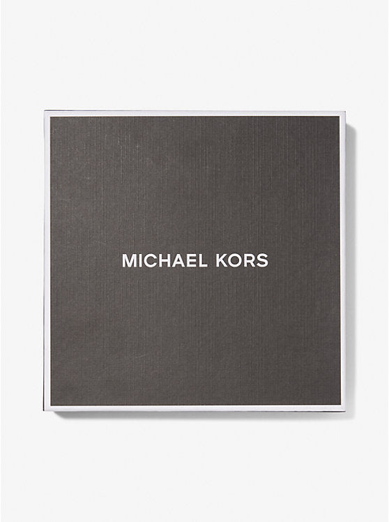Michael Kors Pebbled Leather Passport Case and Luggage Tag Gift Set