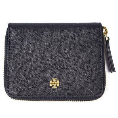 Tory Burch Emerson medium wallet 136098 Black with coin pocket