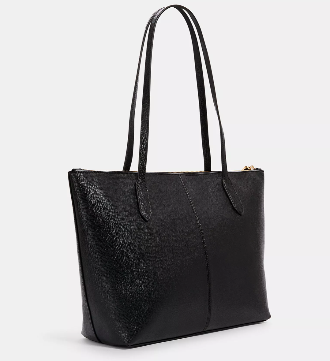 Coach soft leather tote sales