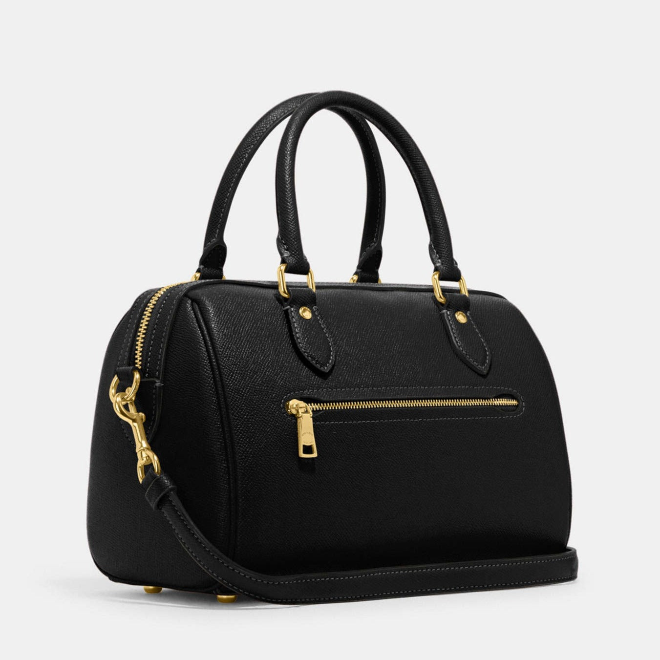 Coach Rowan Satchel Bag Black