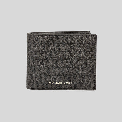 Michael Kors Cooper Billfold Wallet With Passcase Black 36U9LCRF6B