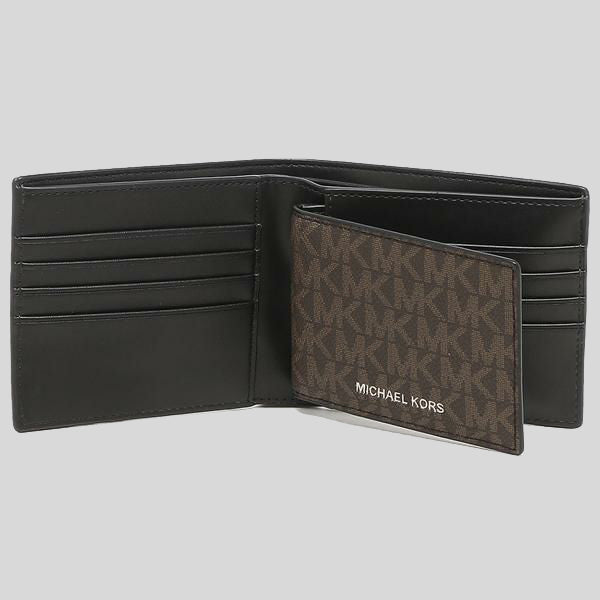 Michael Kors Cooper Billfold Wallet With Passcase Blue 36U9LCRF6B